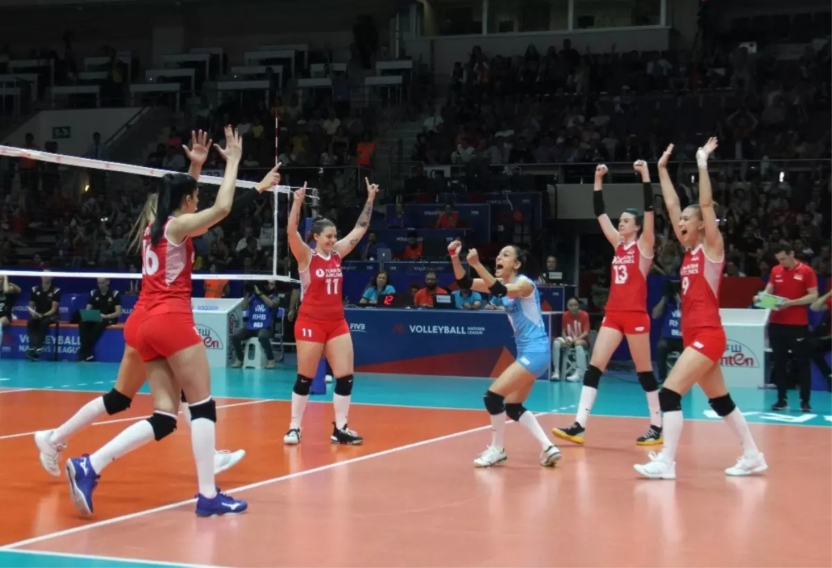 2019 FIVB Voleybol Milletler Ligi: Türkiye: 1 - Belçika: 3