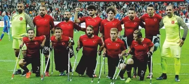 Ampute Futbol Milli Takımı Kırşehir'de protokolle futbol oynayacak