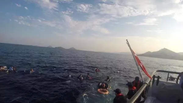 Bodrum'daki kaçak göçmen faciasında, 2'si Türk, 5 kişi gözaltında