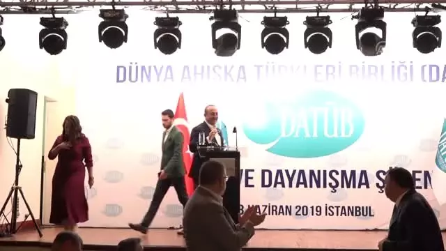 Çavuşoğlu: 'Türkiye kadar mazlumların sesi olan başka bir ülke yok' - İSTANBUL