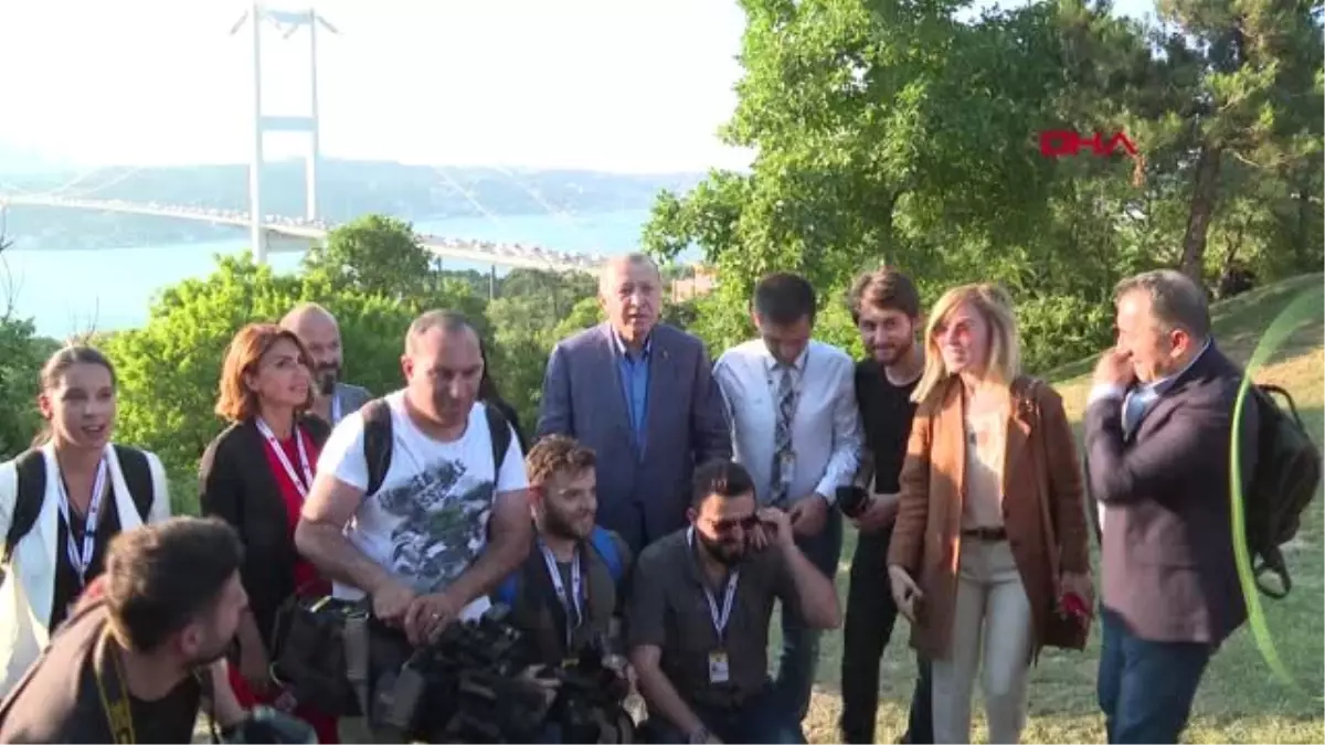 CUMHURBAŞKANI ERDOĞAN NAKKAŞTEPE MİLLET BAHÇESİ'NDE