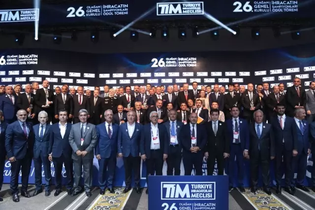 Egeli ihracat şampiyonlarına ödül yağmuru