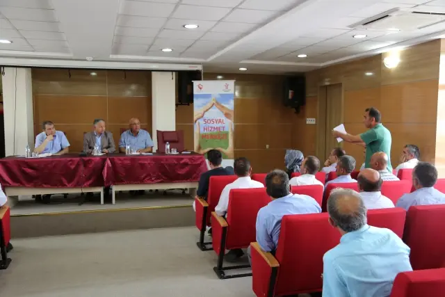 Haziran ayı muhtarlar toplantısı yapıldı