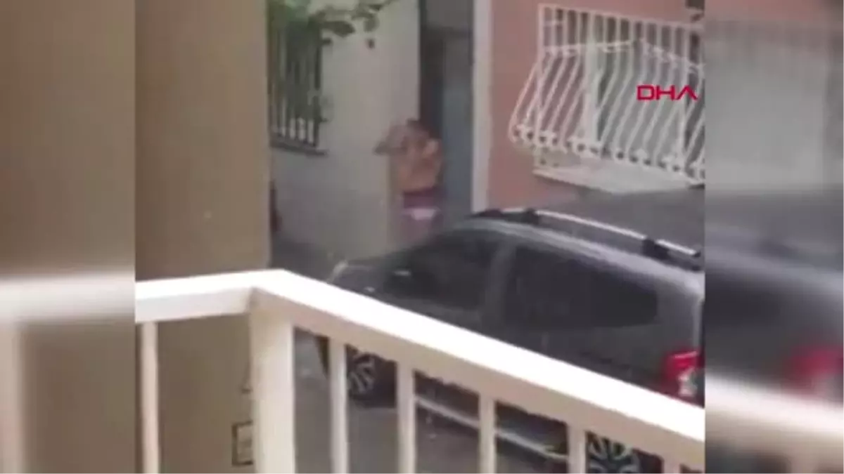 İzmir'de dolu ve sağanak