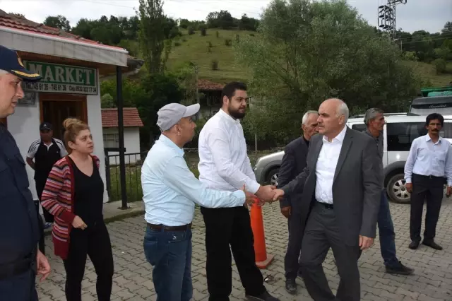 Kızılcahamam'da sağanak