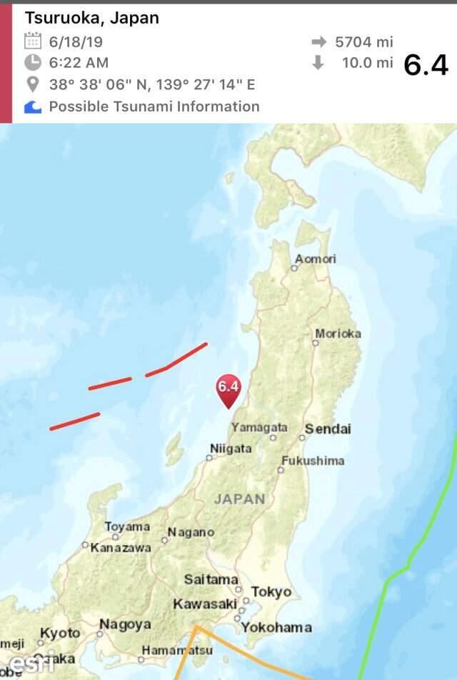 Son dakika! Japonya'da 6,4 büyüklüğünde deprem: Tsunami uyarısı yapıldı