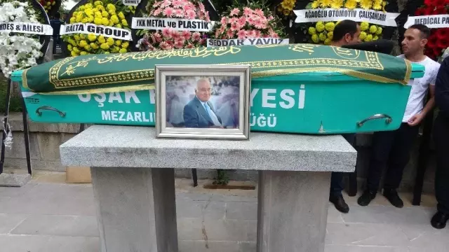 Uşak'lı iş adamı Sait Ağaoğlu son yolculuğuna uğurlandı