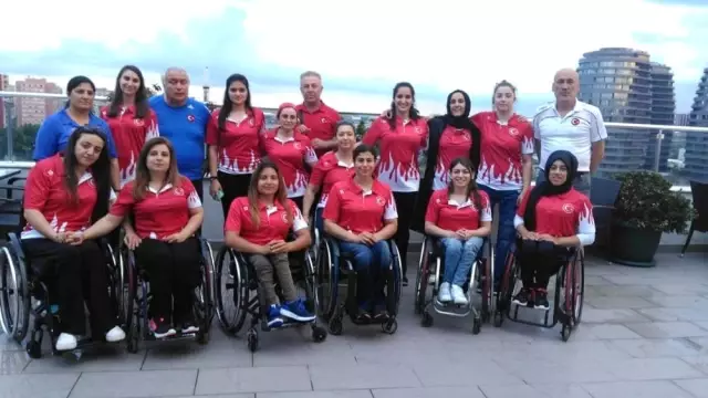 Denizli'deki tekerlekli sandalyeli sporculara milli davet