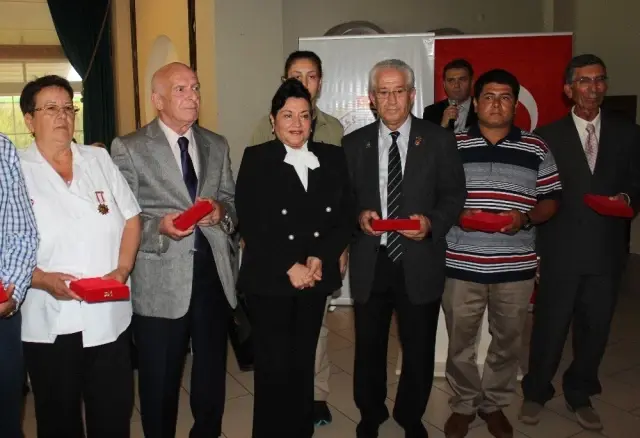 Muğla'da Kıbrıs Gazilerine madalya ve beratları verildi