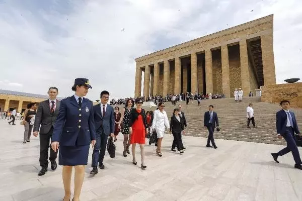 Türkiye- Çin Dostluk Vakfı, Anıtkabir'e Çince Rehberlik Sistemi hibe etti Türkiye- Çin Dostluk Vakfı, Anıtkabir'e Çince Rehberlik Sistemi hibe etti