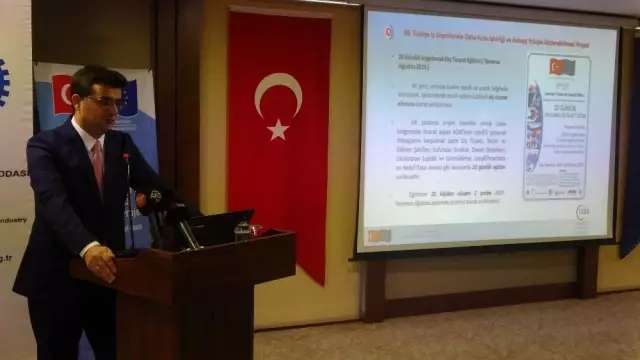 Vali Kaymak: Türkiye AB standartları üzerinde de üretimler yapmakta