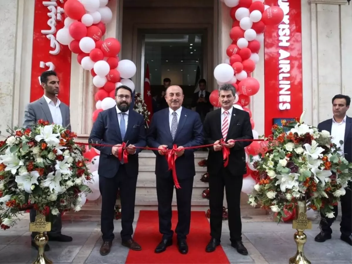 Çavuşoğlu, İsfahan'da THY ofisini açtı