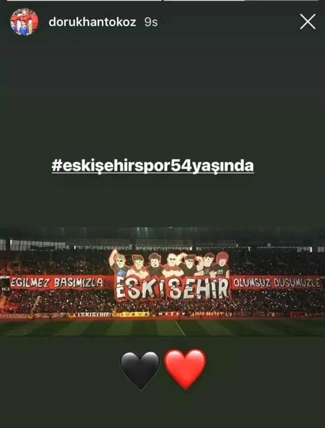 Dorukhan Toköz eski kulübünü unutmadı Dorukhan Toköz eski kulübünü unutmadı