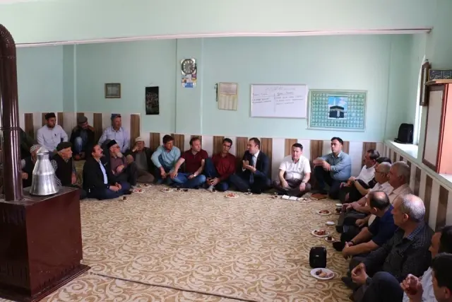 Kaymakam köyde halk toplantısı gerçekleştirdi
