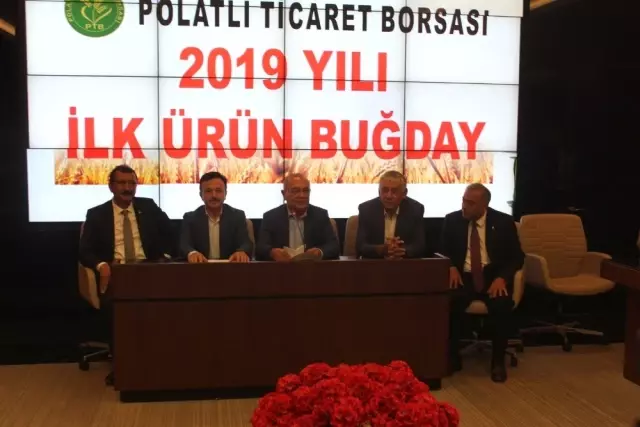 Polatlı'da ilk buğday kilogramı 40 liradan satıldı Polatlı'da ilk buğday kilogramı 40 liradan satıldı