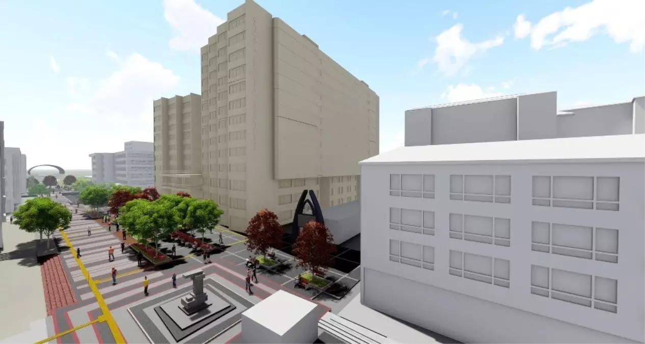 Taş Ankara heykeli emanete alındı