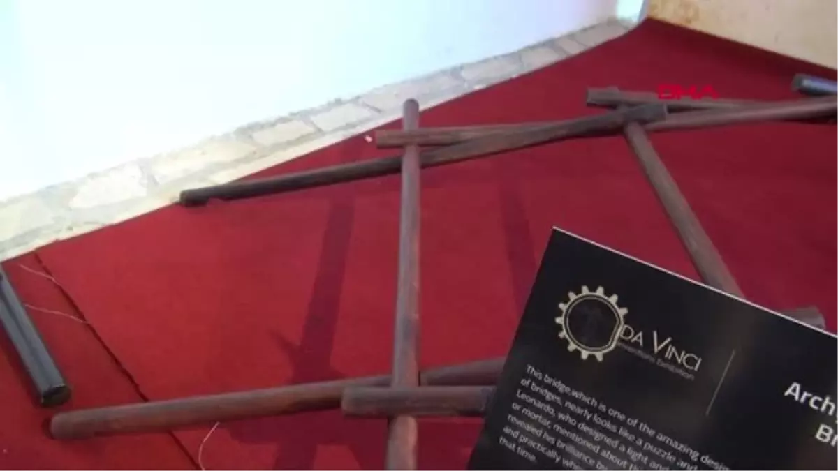 AYDIN 'Da Vinci İcatları' sergisi, Kuşadası'nda açıldı