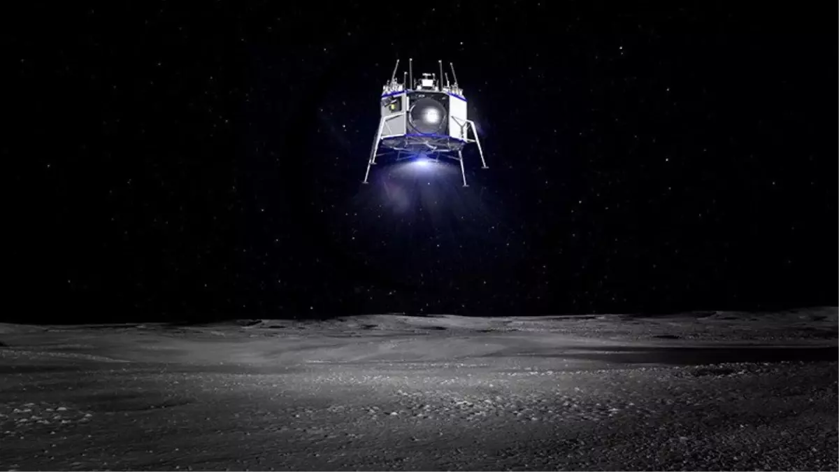 Blue Origin, Ay'a İniş Aracının Motorunu İlk Kez Test Etti (Video)