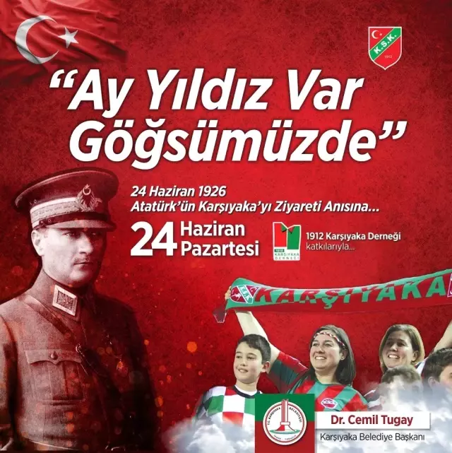 Karşıyaka'da tek yürek kutlama Karşıyaka'da tek yürek kutlama