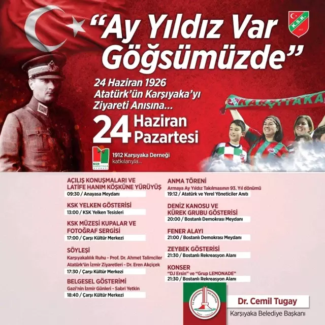 Karşıyaka'da tek yürek kutlama Karşıyaka'da tek yürek kutlama
