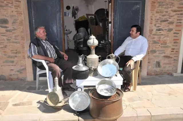 Yarım asırlık kalaycı ustasına kaymakamdan vefa