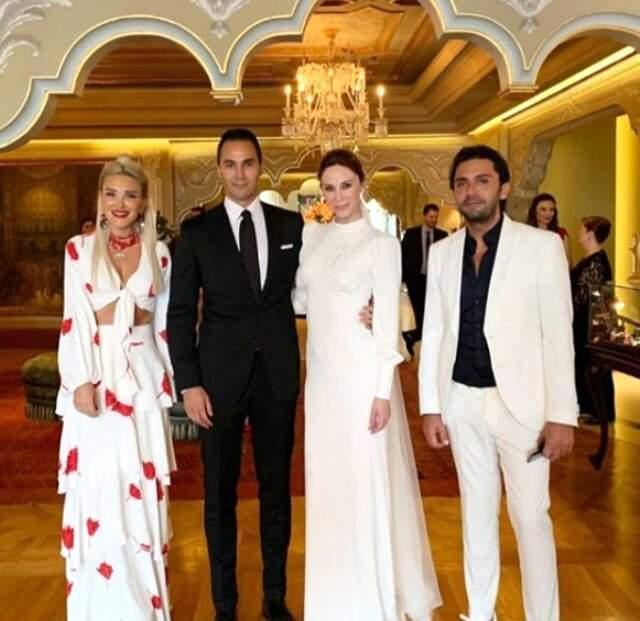 Demet Şener, iş adamı Cenk Küpeli ile dünyaevine girdi