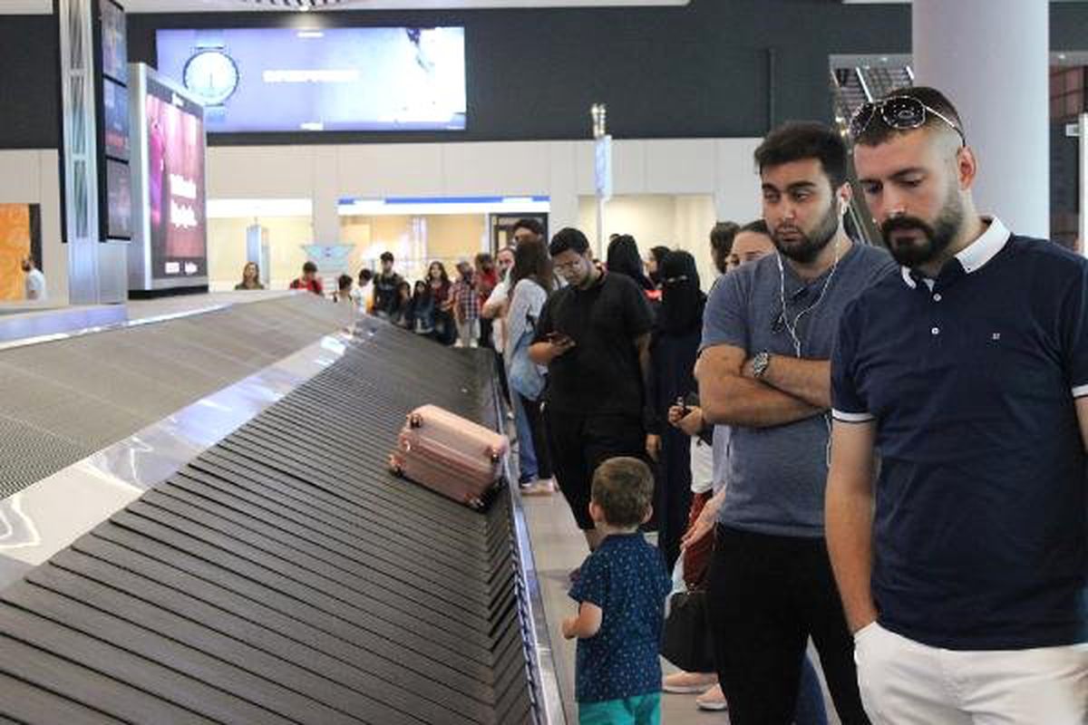 İstanbul Havalimanı'nda seçim yoğunluğu!
