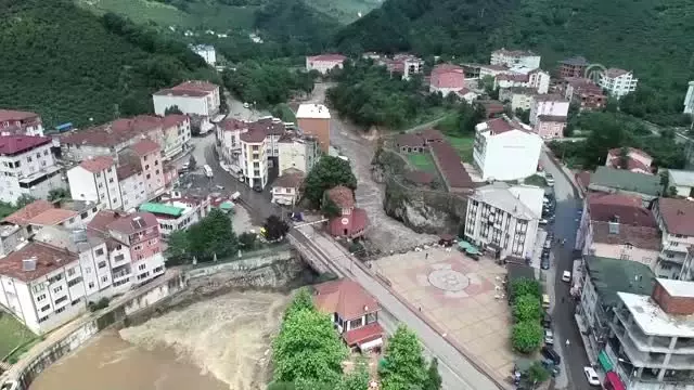 Ordu'daki sağanak