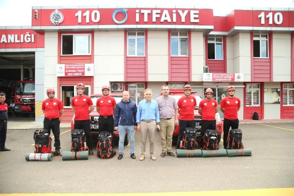 Ordu'dan Araklı'ya destek