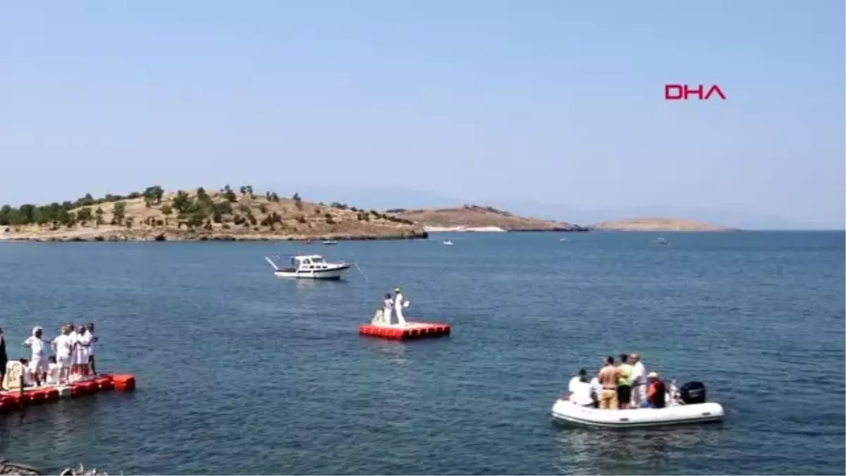 SPOR Foça'da yüzme heyecanı