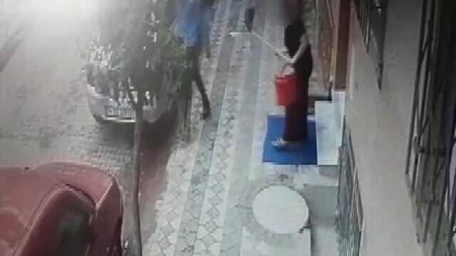 Temizlik yapan kadını taciz eden sapık bir anda neye uğradığını şaşırdı
