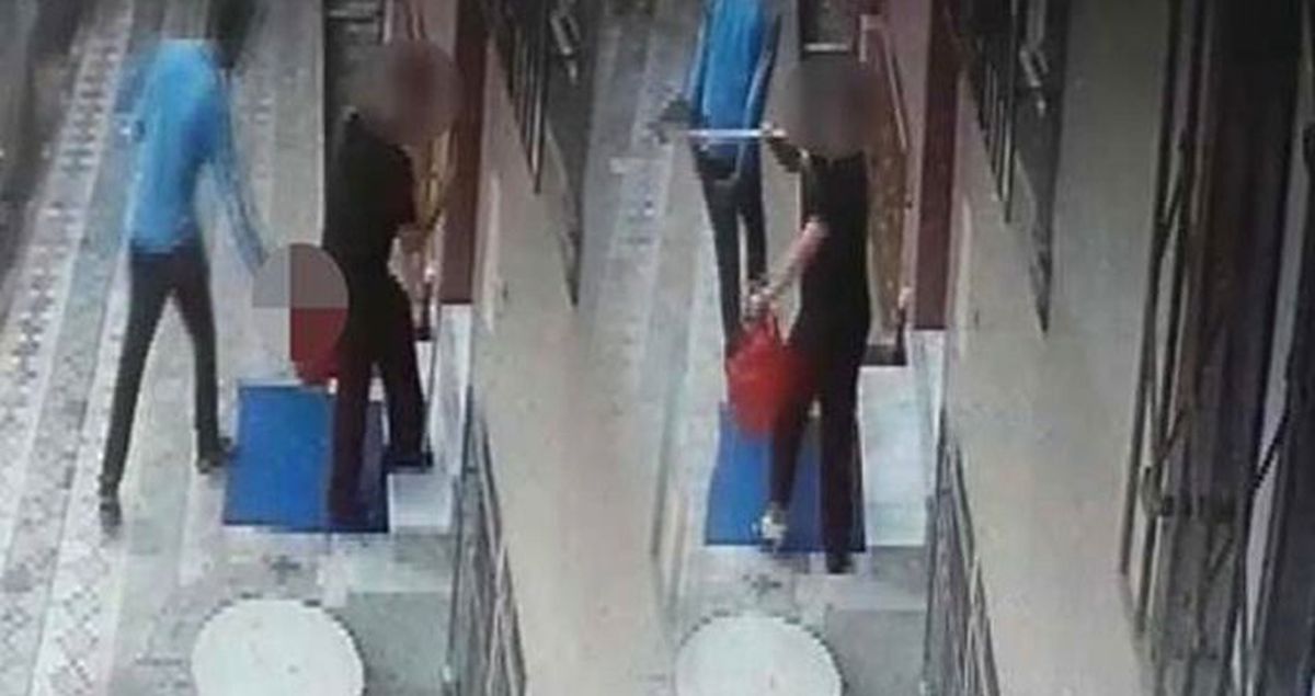 Temizlik yapan kadını taciz eden sapık bir anda neye uğradığını şaşırdı