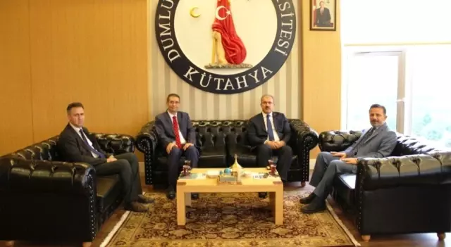 Vali Toraman'dan Rektör Gören'e nezaket ziyareti