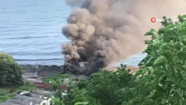 Zonguldak'ta balıkçı barınağında patlama: 1 yaralı Zonguldak'ta balıkçı barınağında patlama: 1 yaralı