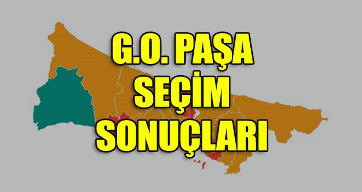 23 Haziran Gaziosmanpaşa İstanbul seçim sonuçları: Gaziosmanpaşa Binali Yıldırım Ekrem İmamoğlu oy oranı