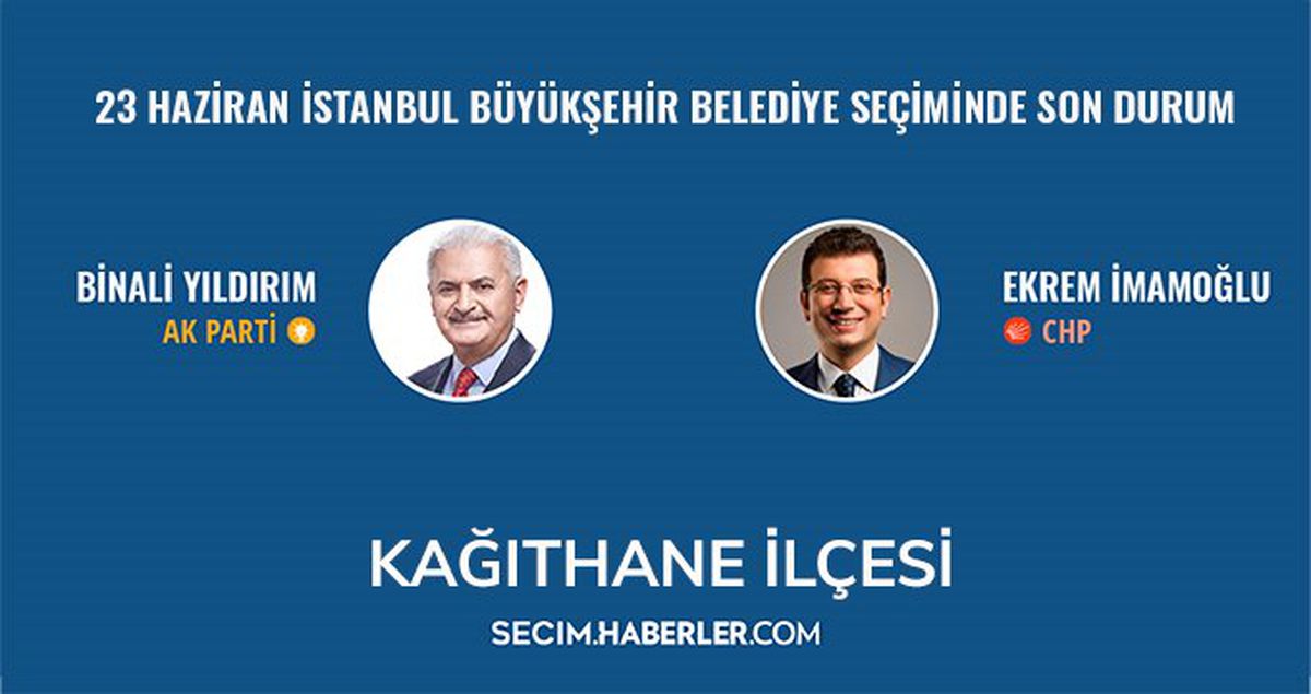 23 Haziran seçiminde Kağıthane'de son durum