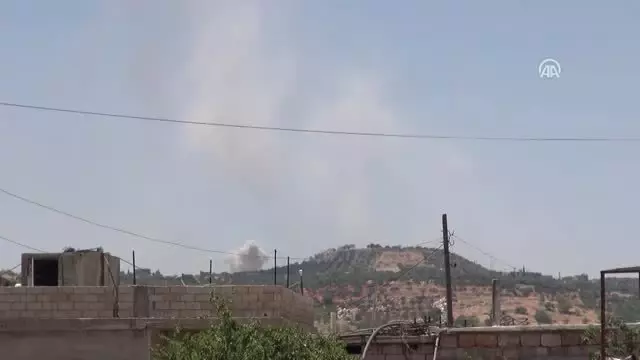 Rejim güçleri İdlib'de TSK gözlem noktasının yakınını hedef aldı