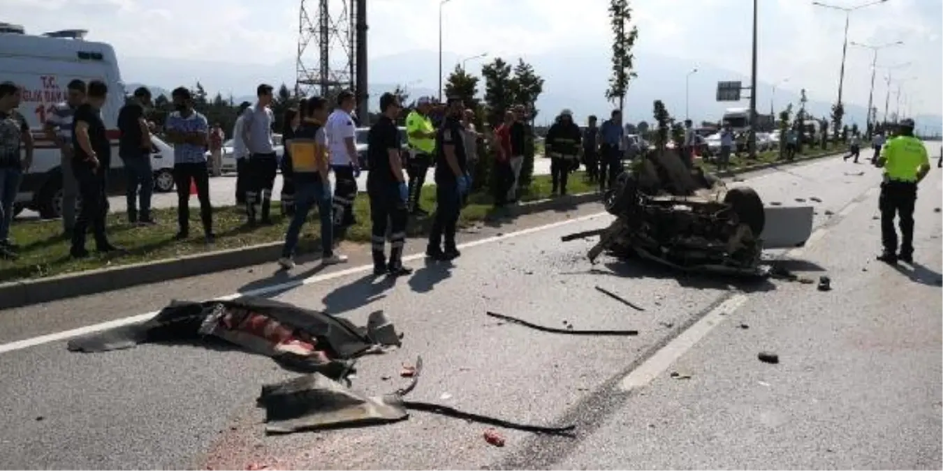 İnegöl'de kazada hayatını kaybeden 2 kişi toprağa verildi