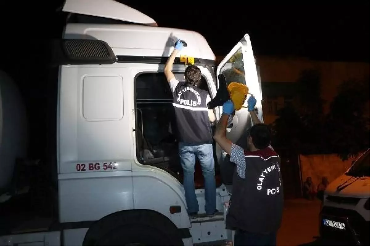 Park halindeki TIR'ı kurşunladılar