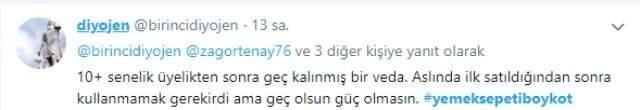 Yemeksepeti CEO'sunun Binali Yıldırım paylaşımına tepkiler büyüyor