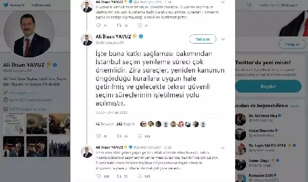 AK Parti'li Yavuz: Güvenli seçim süreçlerinin işletilmesi yolu açılmıştır