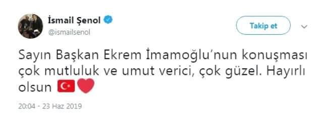 İşte spor camiasından Ekrem İmamoğlu paylaşımları
