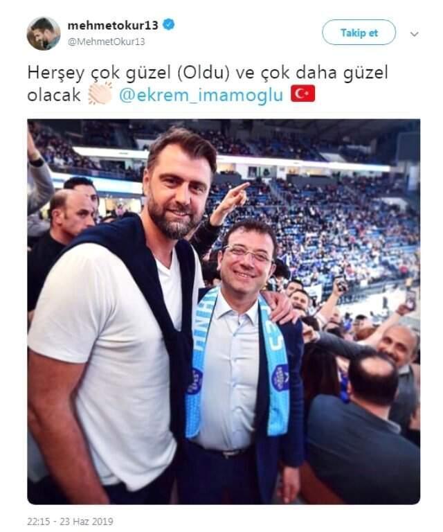 İşte spor camiasından Ekrem İmamoğlu paylaşımları