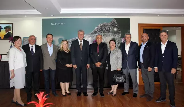 İZSİAD'dan belediyelere işbirliği ziyareti