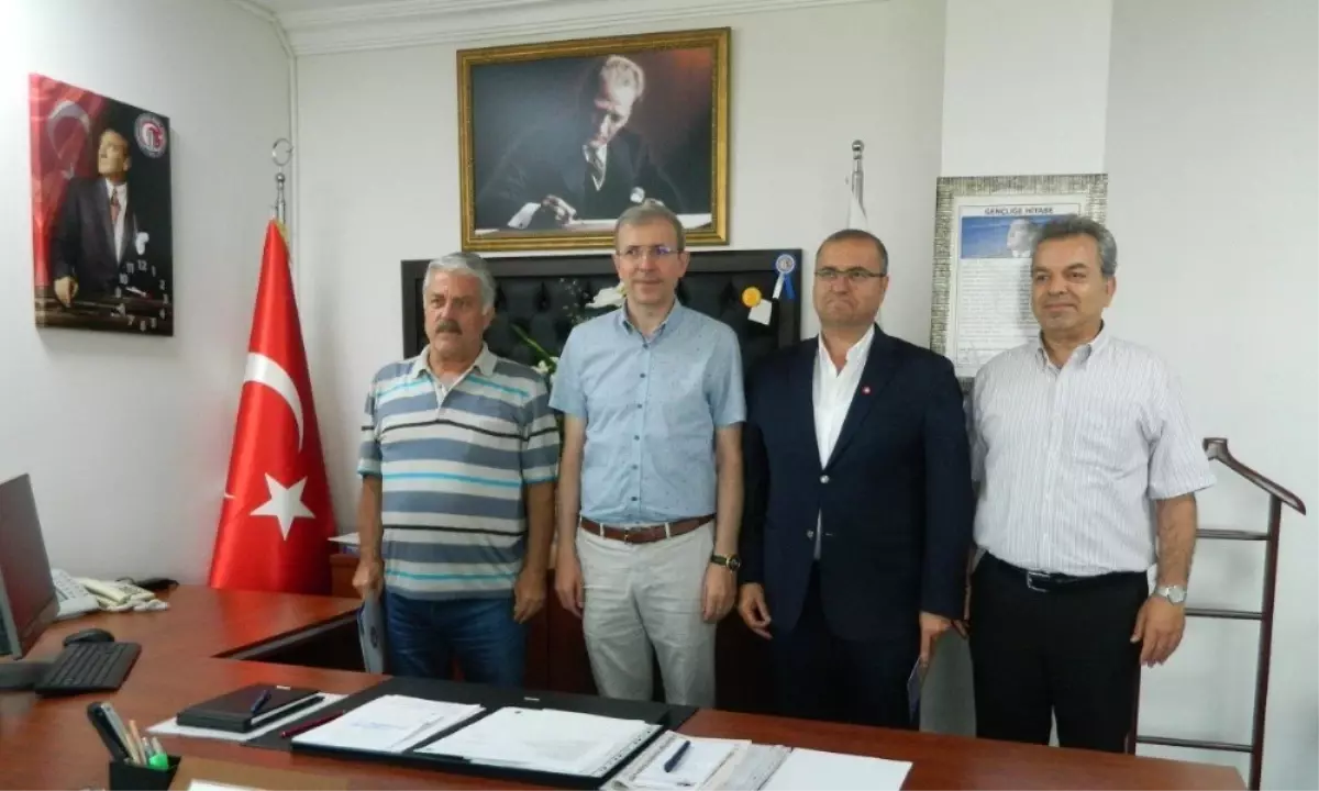 Proje destekçisi Arken Jeneratör'den Prof. Dr. Bünyamin Bacak'a ziyaret