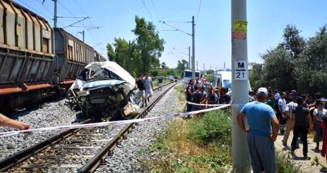 Son dakika! Mersin'de tren kazası: 1 ölü 4 yaralı