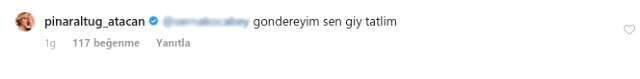 Taytı hatırlatılan Pınar Altuğ'dan takipçilerine cevap gecikmedi