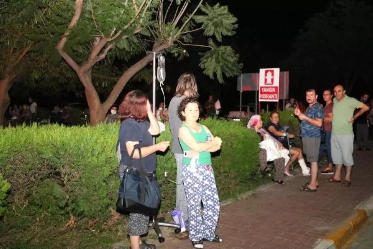 Akdeniz Üniversitesi Hastanesi'nde yangın paniği