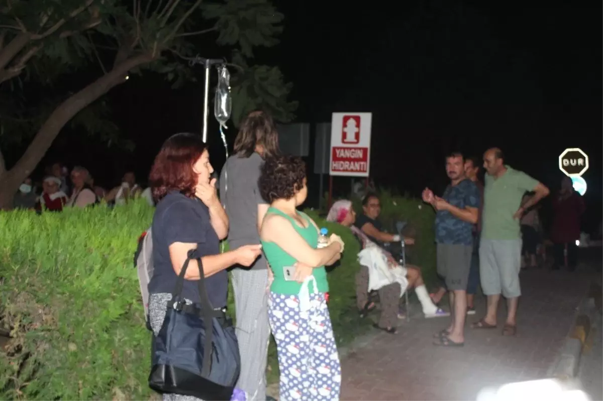 Akdeniz Üniversitesi Hastanesinde korkutan yangın