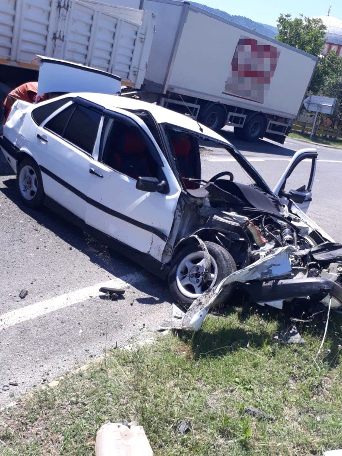 Devrek'te trafik kazası: 2 yaralı